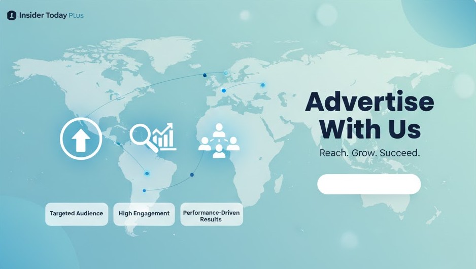Advertise with us digital marketing banner with global audience reach