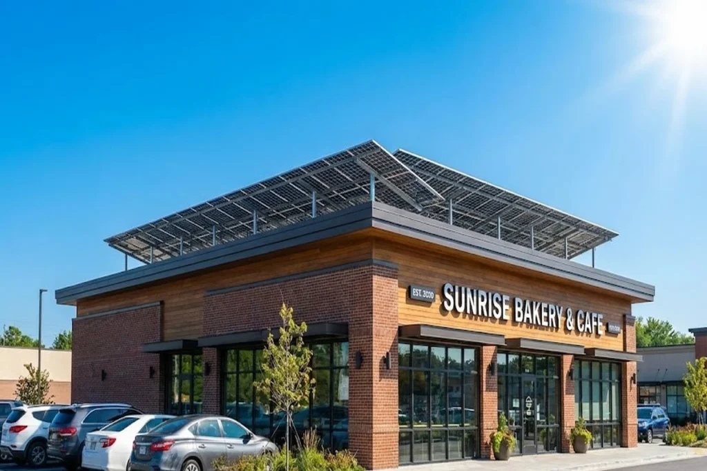 Solar leasing vs buying comparison for U.S. businesses using a commercial rooftop solar system